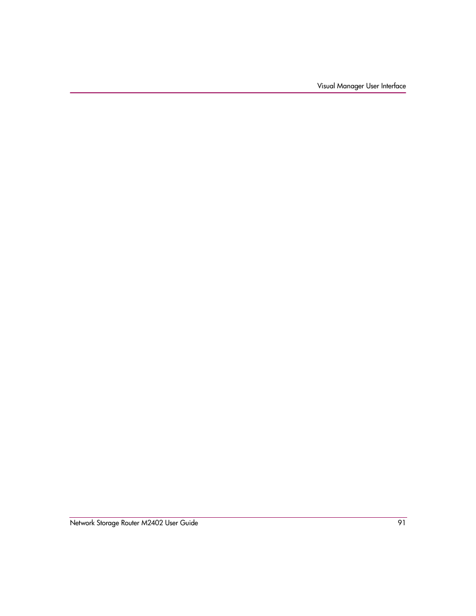 HP Network Storage Router m2402 User Manual | Page 85 / 244