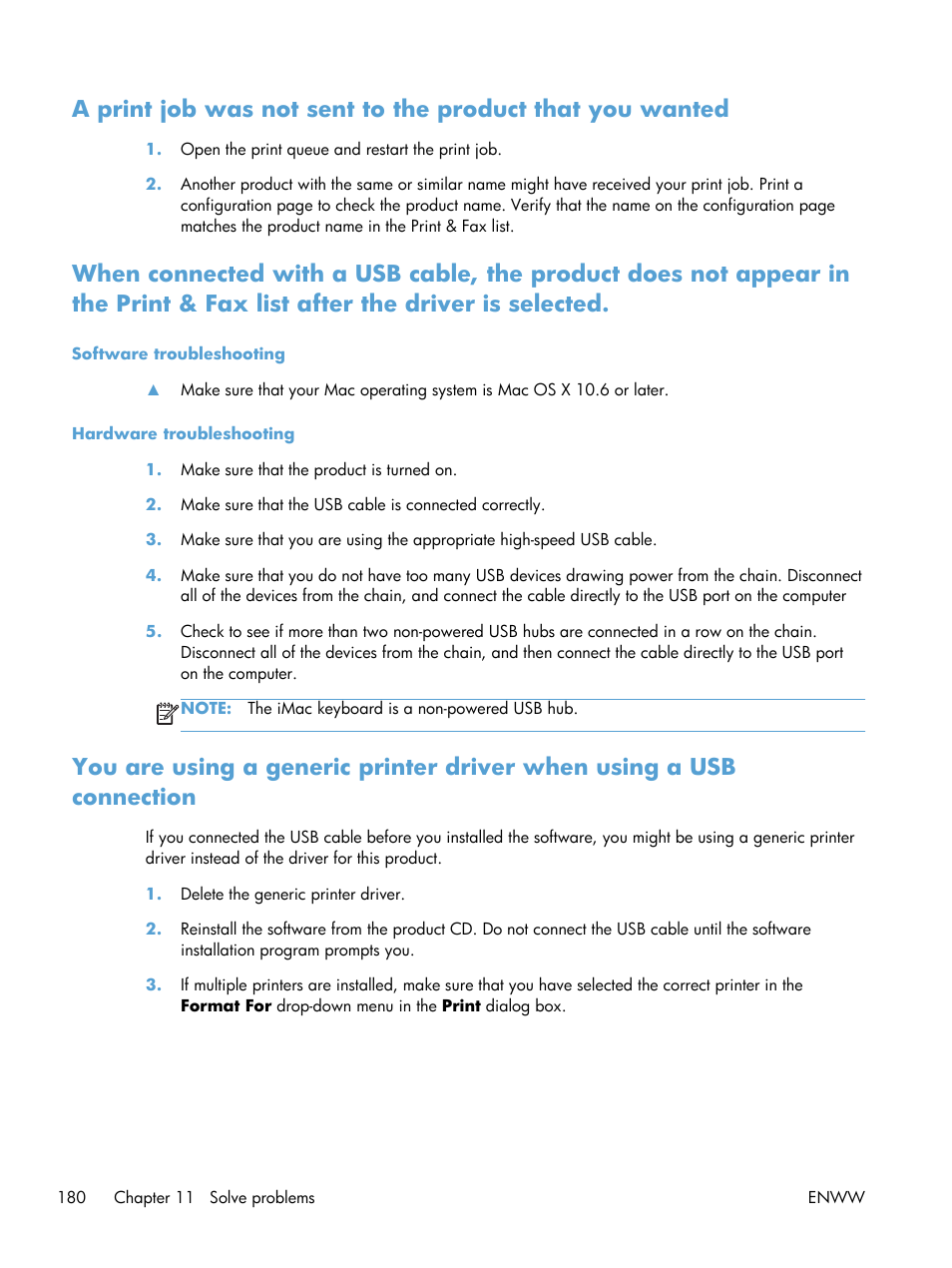 Driver is selected | HP Officejet Pro X551 Printer series User Manual | Page 194 / 250