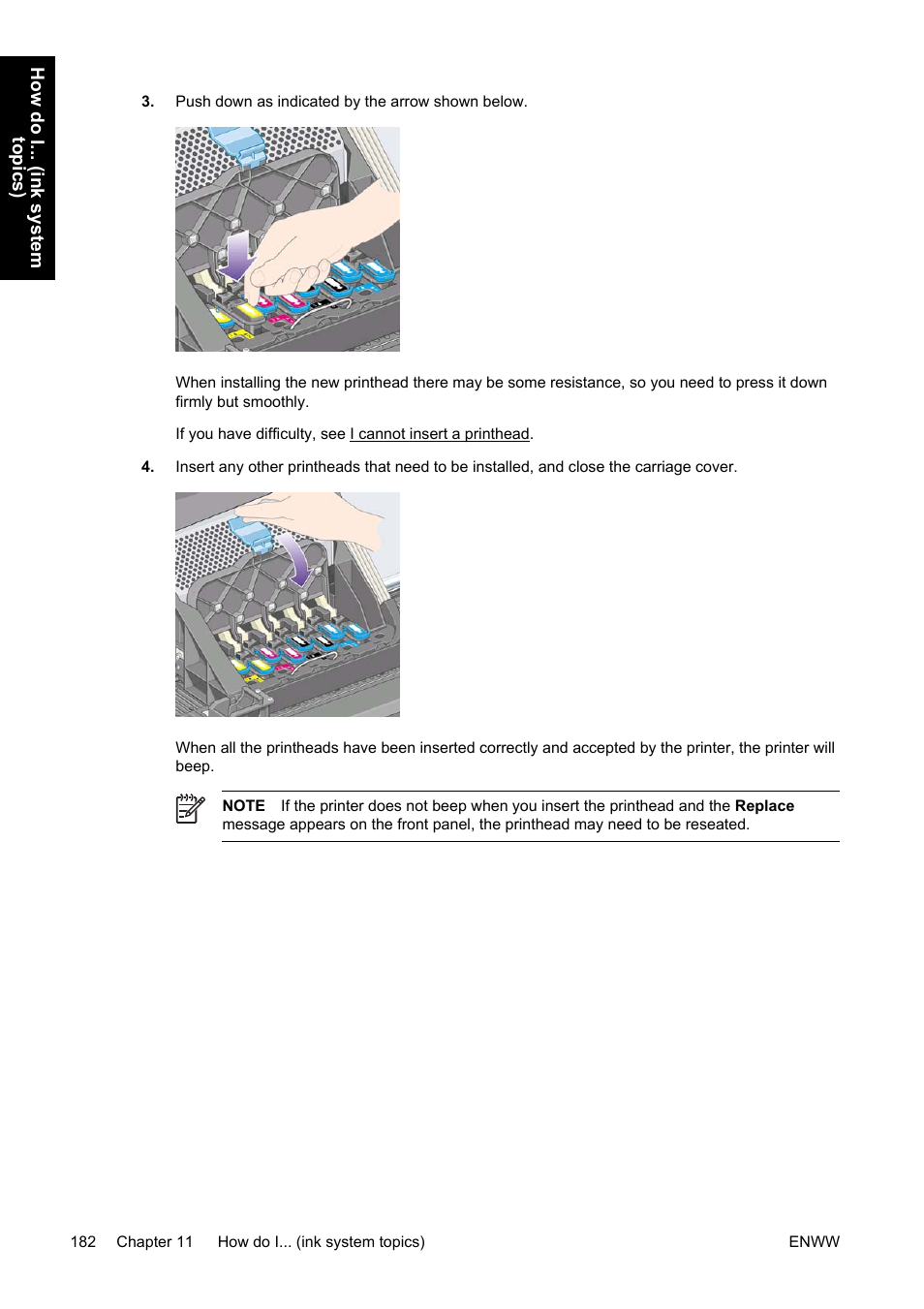 HP Designjet 4500 Printer series User Manual | Page 196 / 360