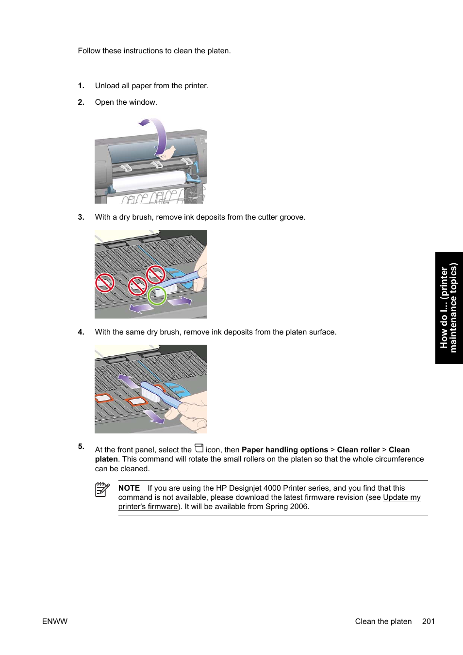 HP Designjet 4500 Printer series User Manual | Page 215 / 360