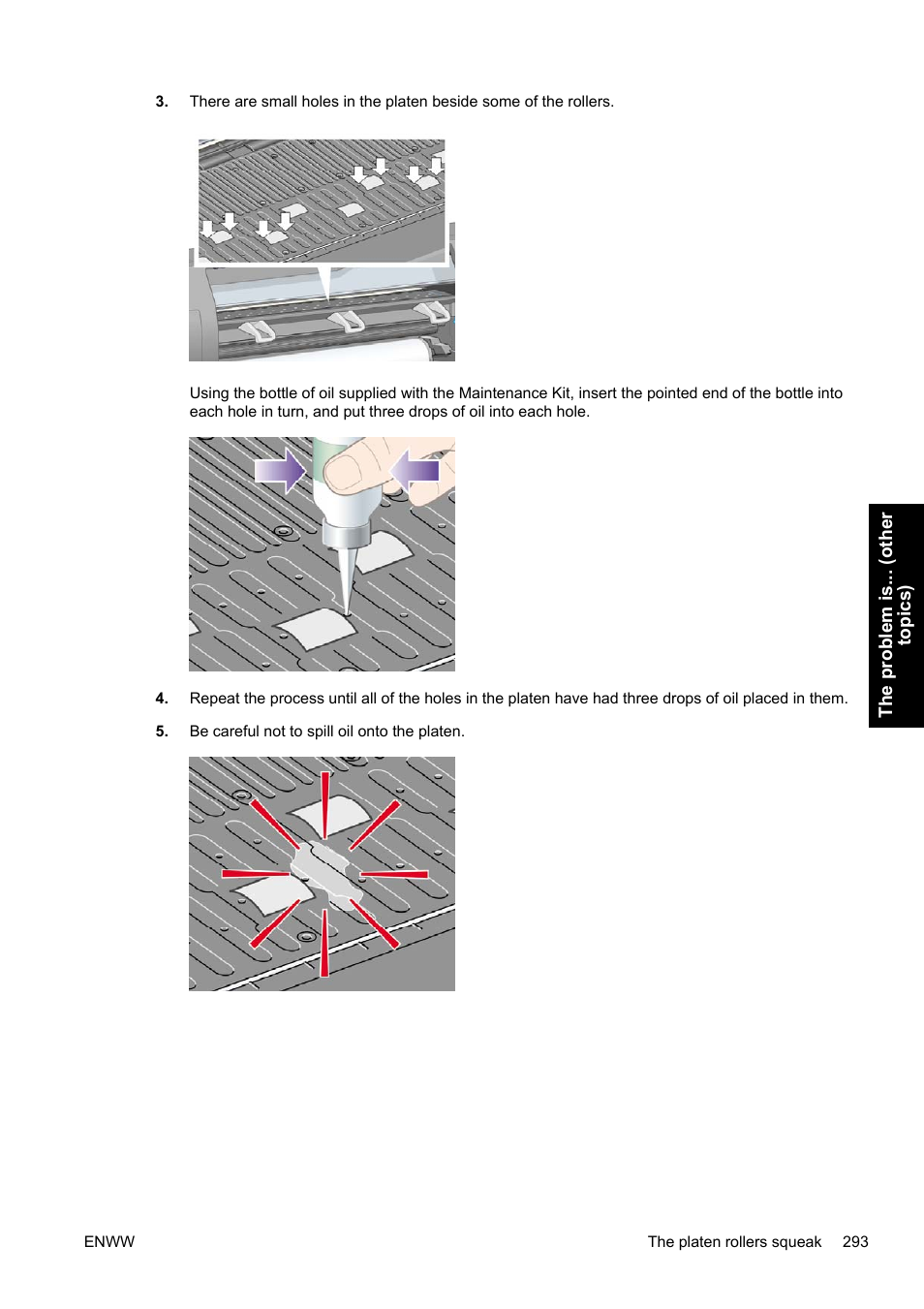 HP Designjet 4500 Printer series User Manual | Page 307 / 360