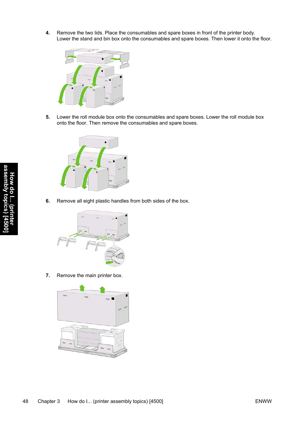 HP Designjet 4500 Printer series User Manual | Page 62 / 360