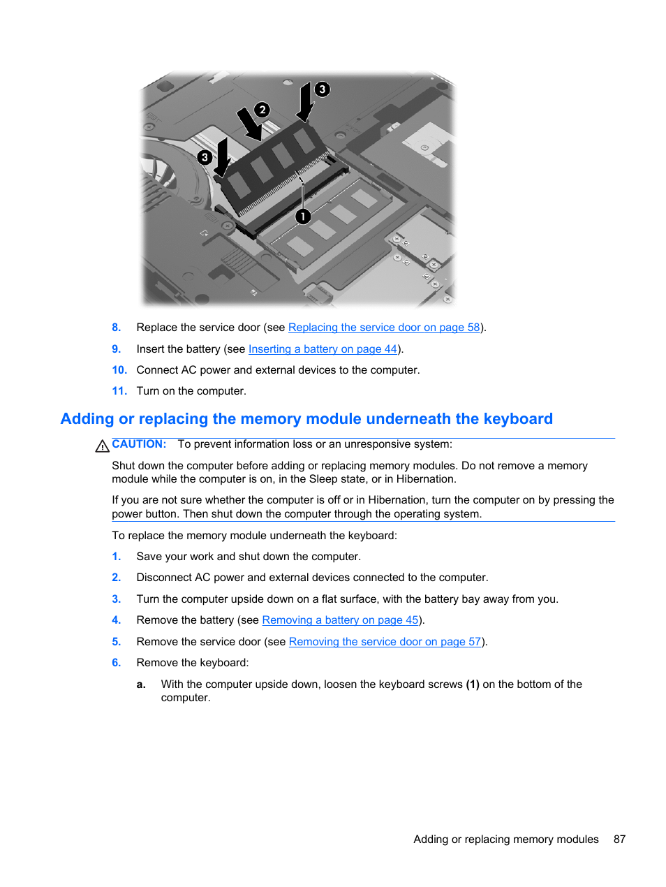 HP EliteBook 8770w Mobile Workstation User Manual | Page 99 / 128