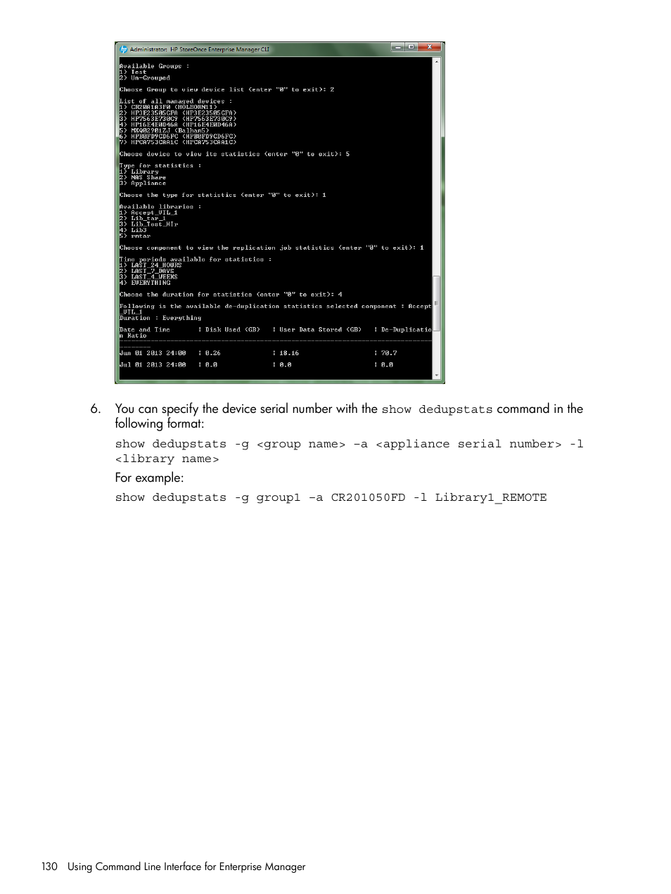 HP StorageWorks Data Replication Manager Software User Manual | Page 130 / 144