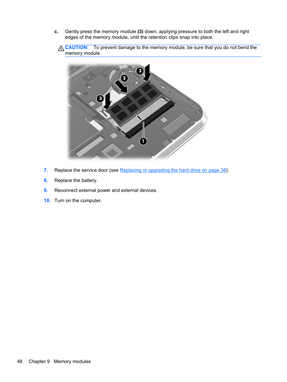 HP Mini 210-3001xx PC User Manual | Page 58 / 89