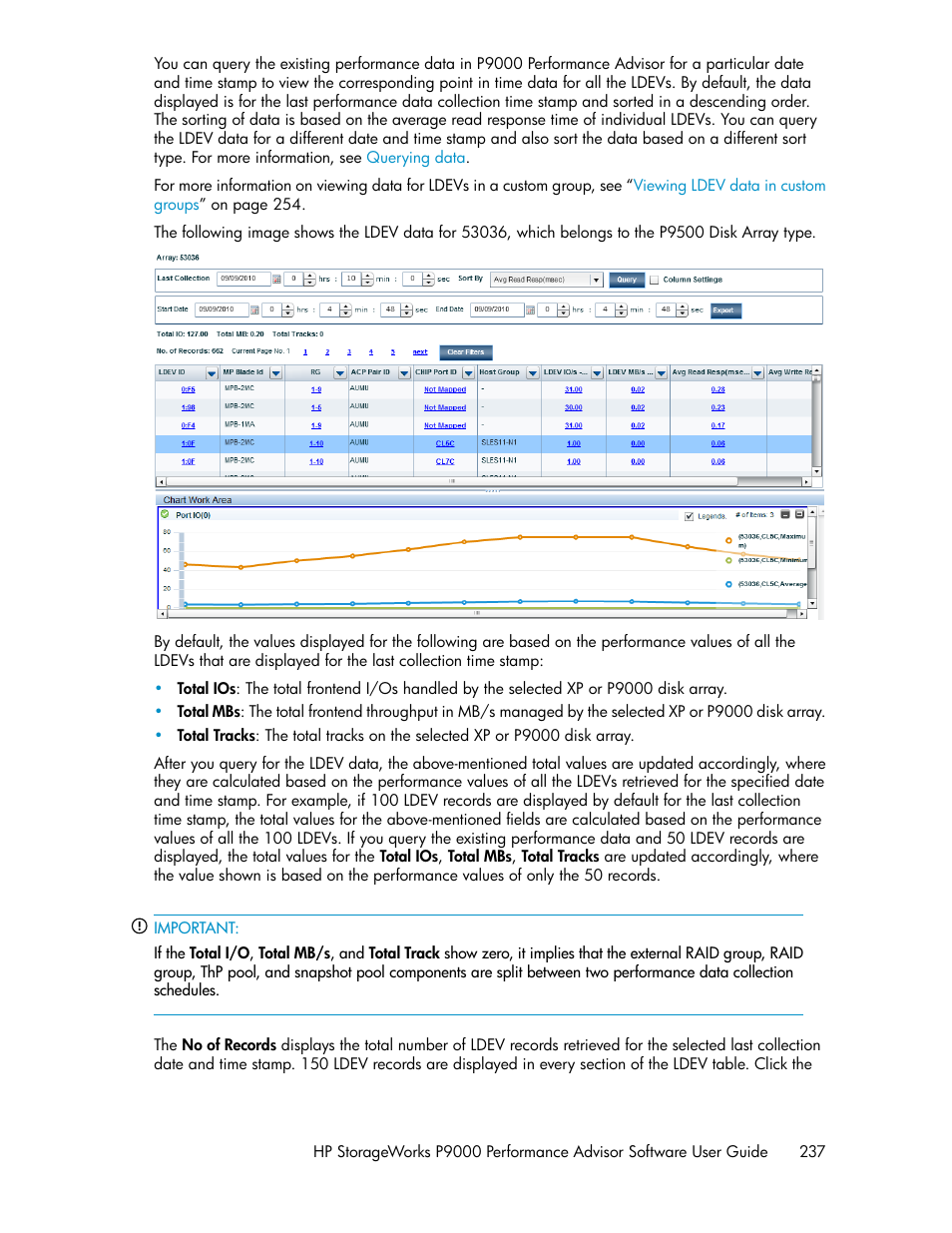 HP XP P9000 Performance Advisor Software User Manual | Page 237 / 476