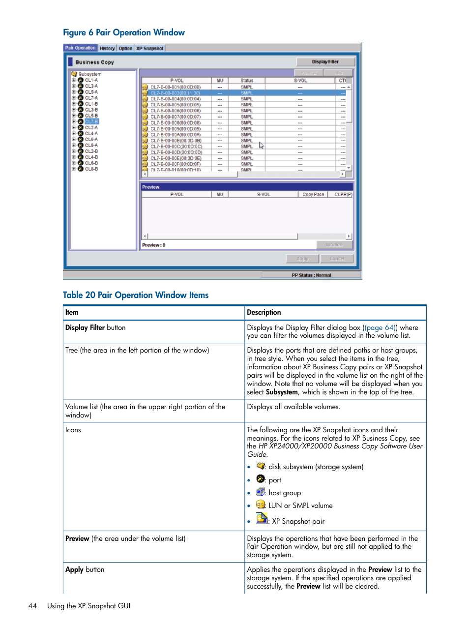 HP StorageWorks XP Remote Web Console Software User Manual | Page 44 / 116