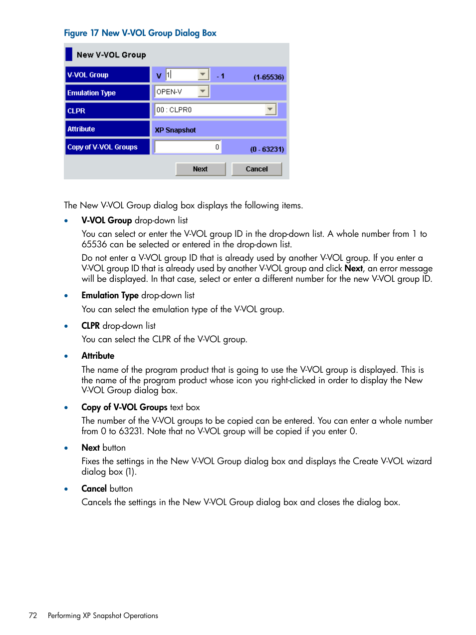 HP StorageWorks XP Remote Web Console Software User Manual | Page 72 / 116