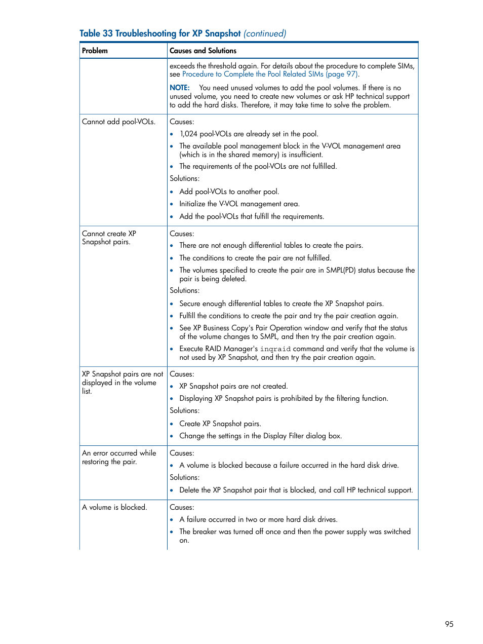 HP StorageWorks XP Remote Web Console Software User Manual | Page 95 / 116