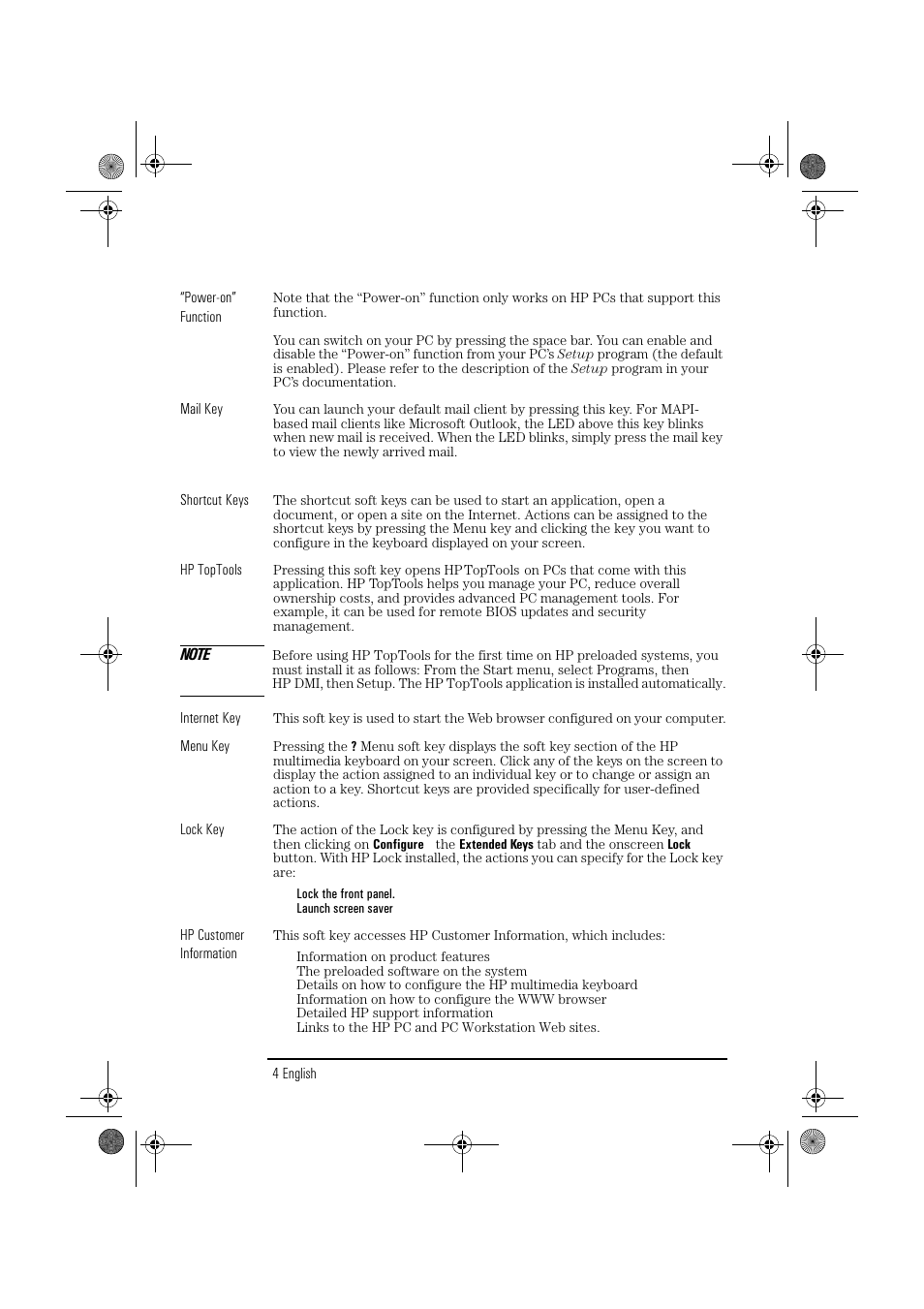 HP Multimedia & Audio Devices Keyboard User Manual | Page 6 / 10