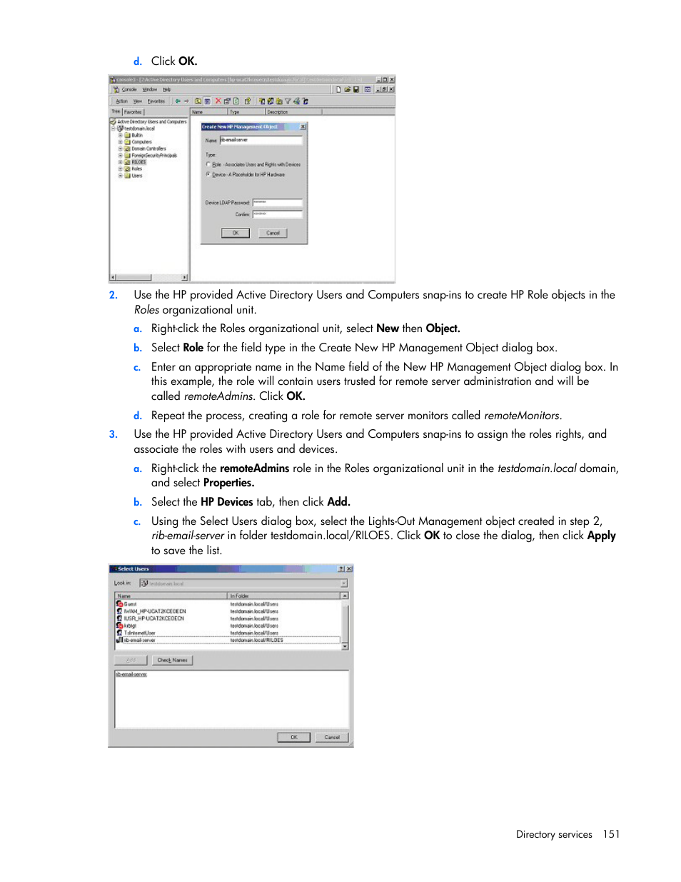 HP Integrated Lights-Out User Manual | Page 151 / 236
