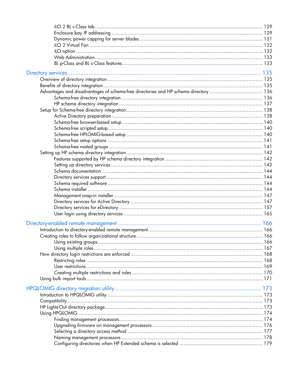 HP Integrated Lights-Out User Manual | Page 5 / 236
