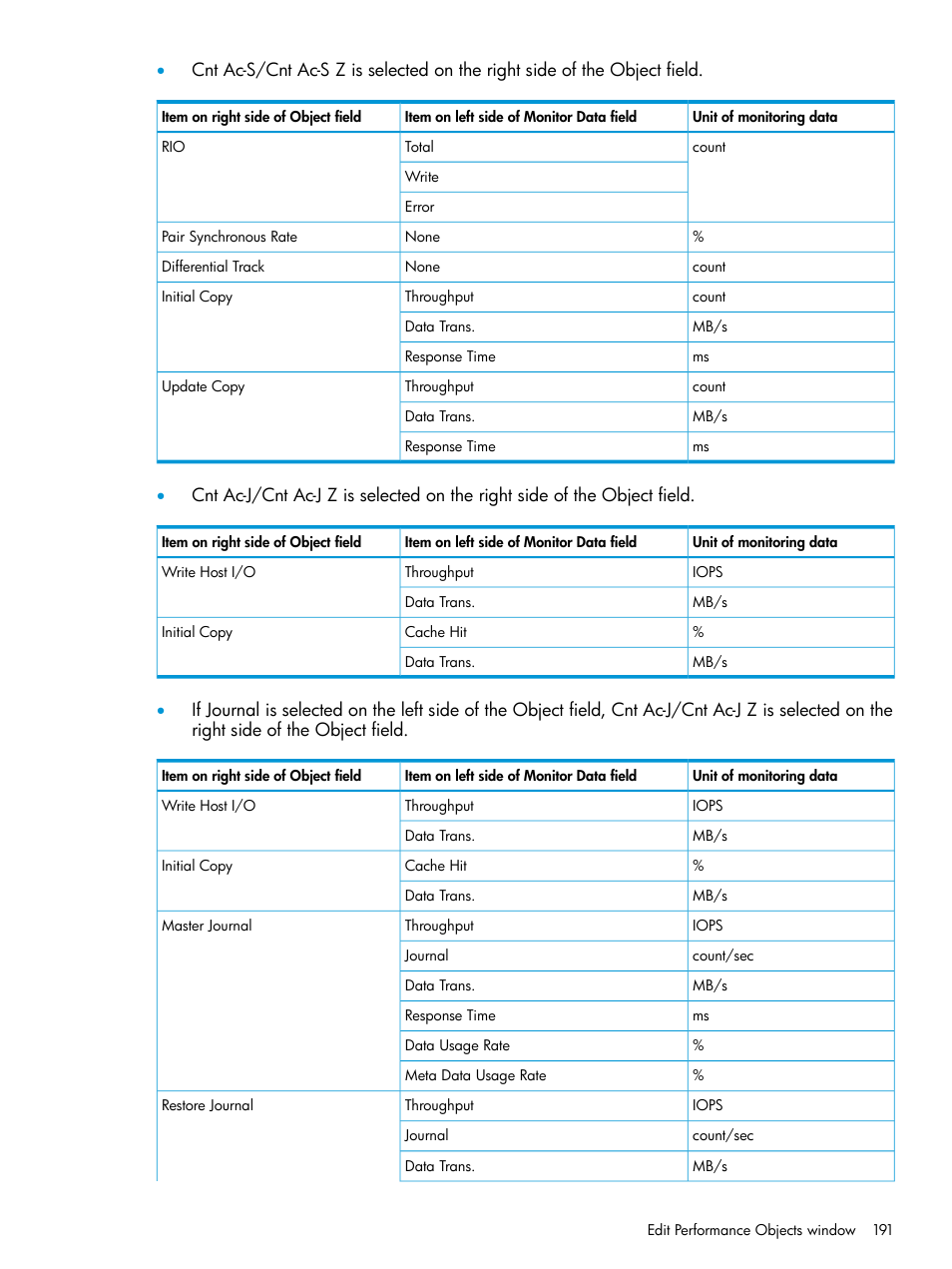 HP XP7 Storage User Manual | Page 191 / 227