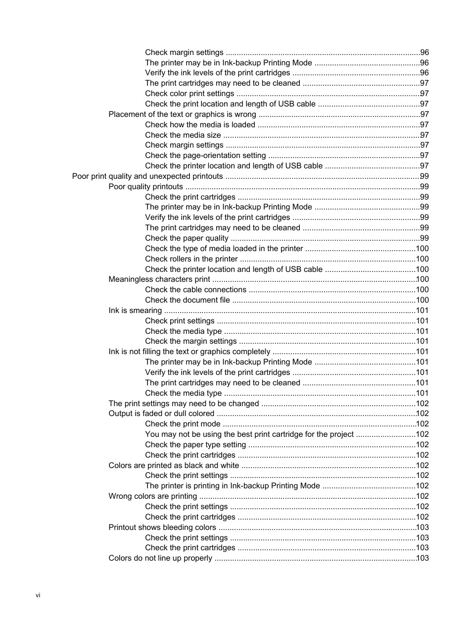 HP Deskjet 9800 Printer series User Manual | Page 8 / 172