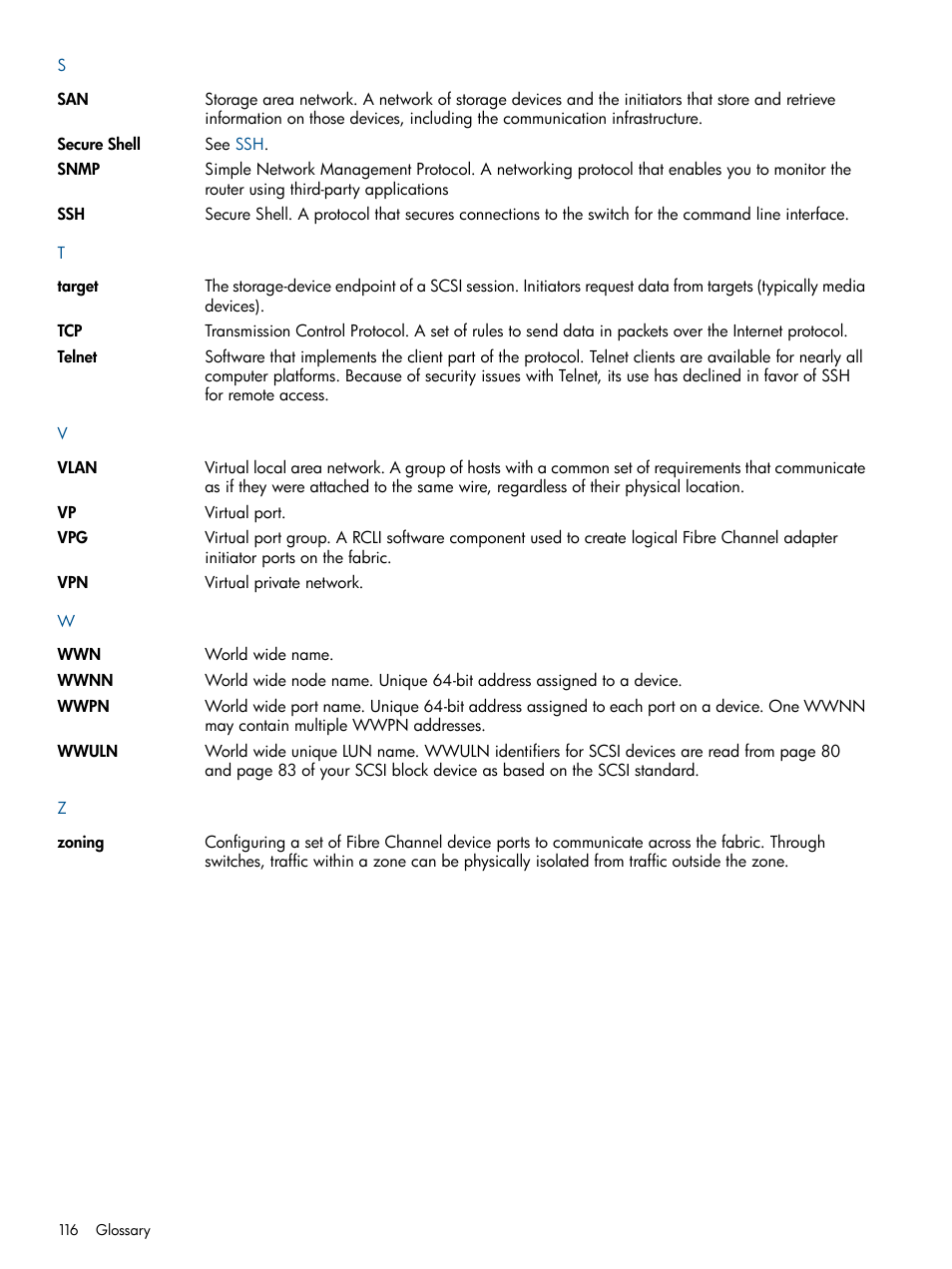 HP MPX200 Multifunction Router User Manual | Page 116 / 120
