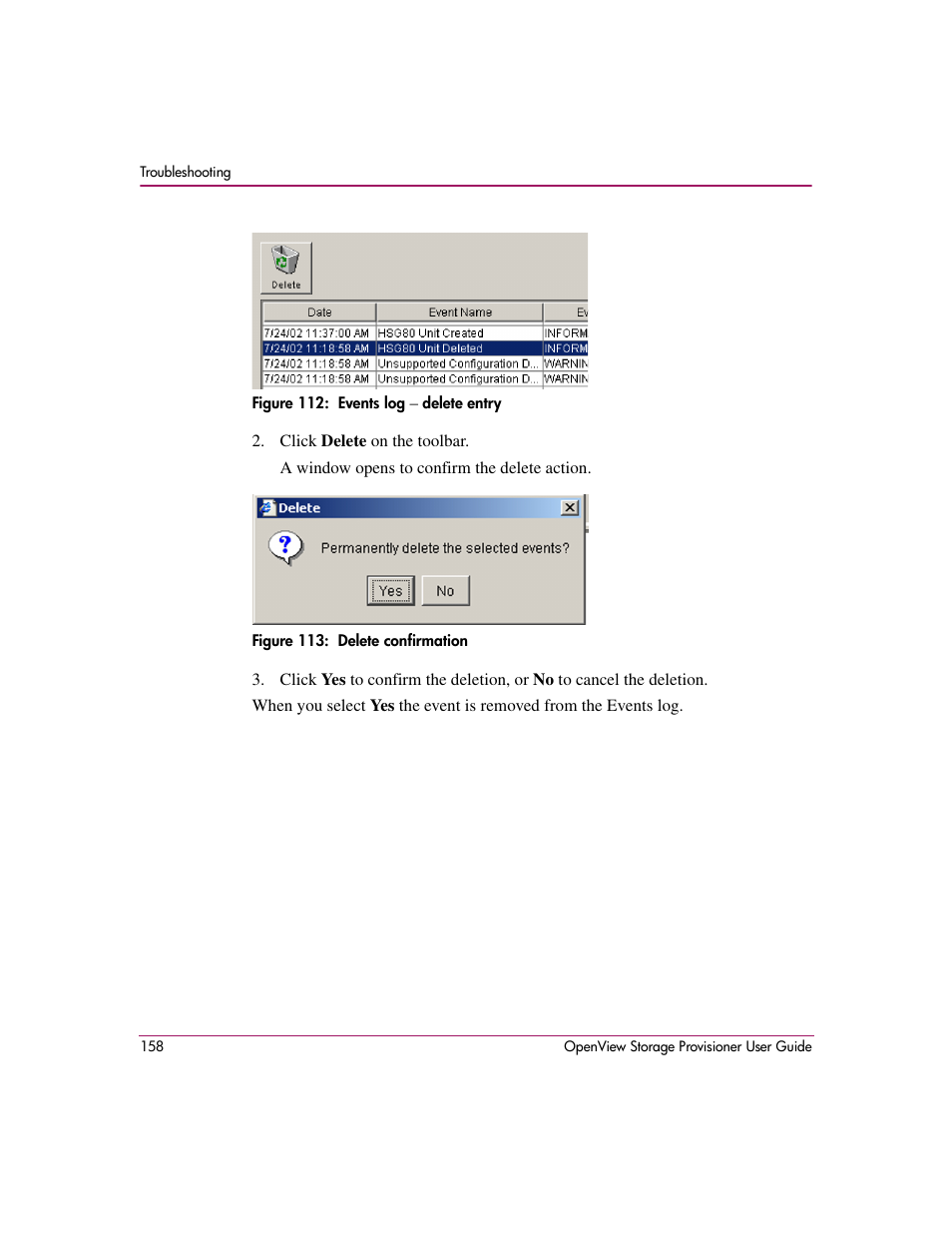 HP OpenView Storage Provisioner Software License User Manual | Page 160 / 172