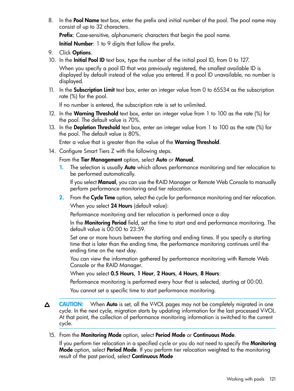 HP XP7 Storage User Manual | Page 121 / 338