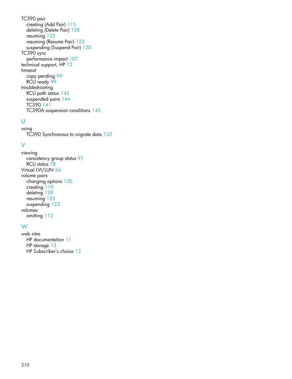 HP StorageWorks XP Remote Web Console Software User Manual | Page 208 / 208