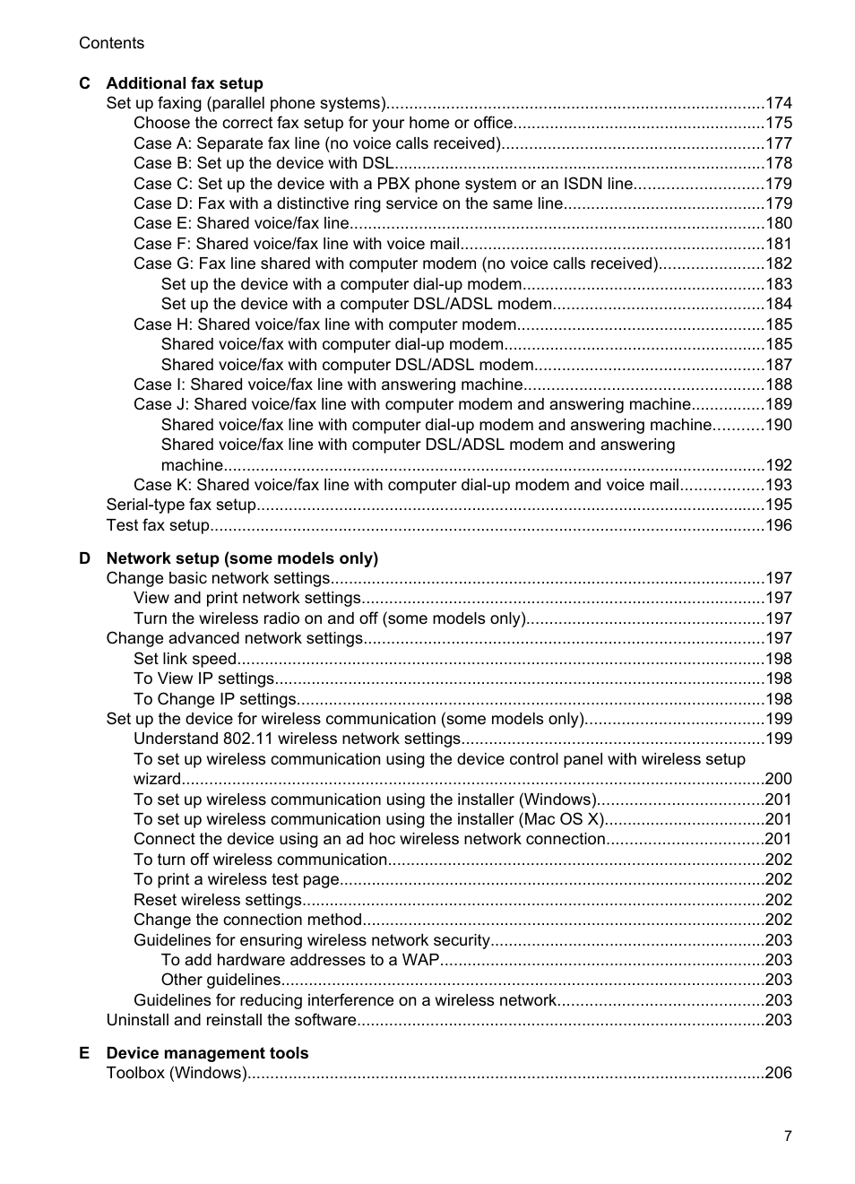 HP OFFICEJET 4500 User Manual | Page 11 / 228