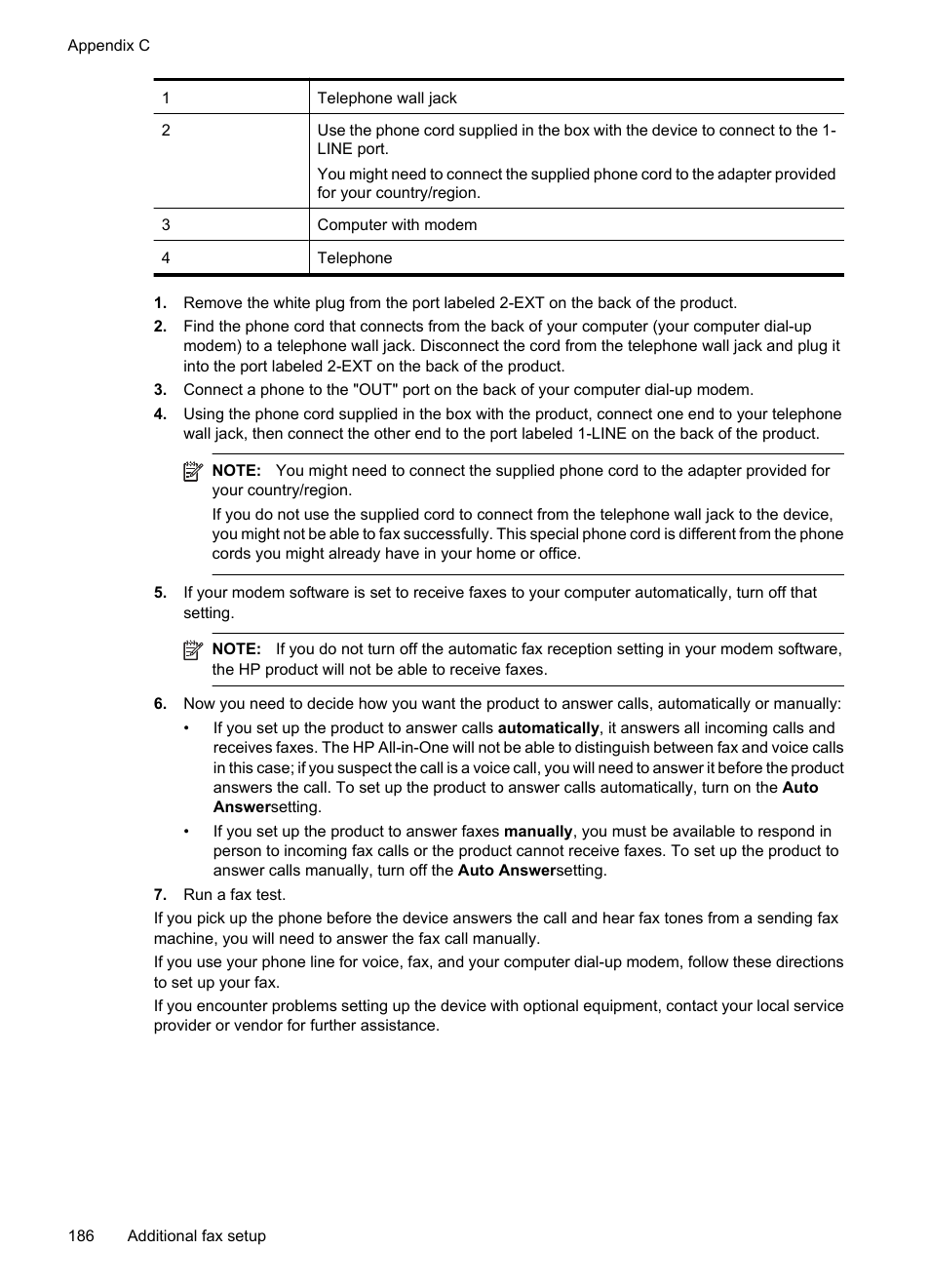 HP OFFICEJET 4500 User Manual | Page 190 / 228