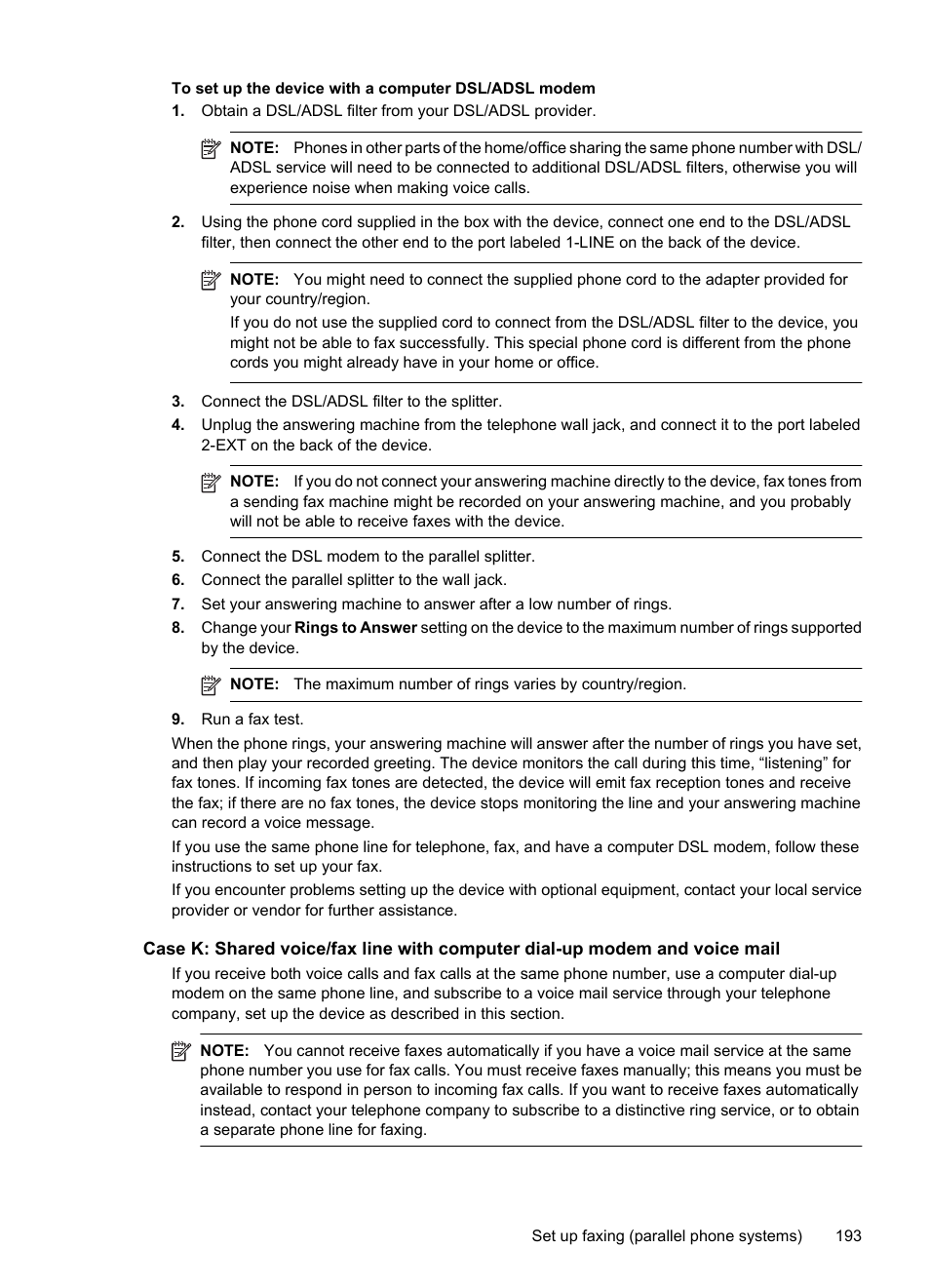 HP OFFICEJET 4500 User Manual | Page 197 / 228