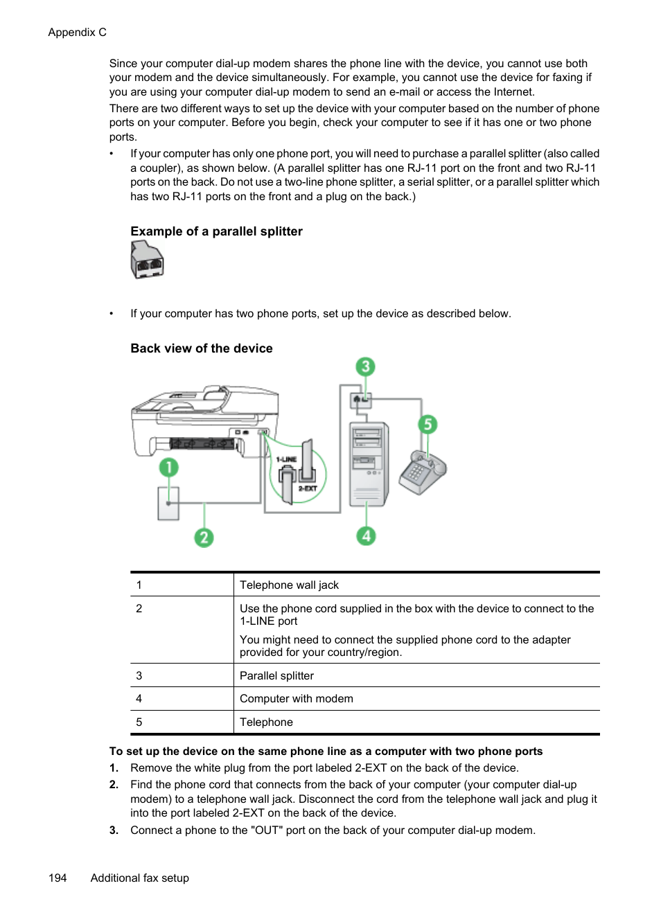 HP OFFICEJET 4500 User Manual | Page 198 / 228