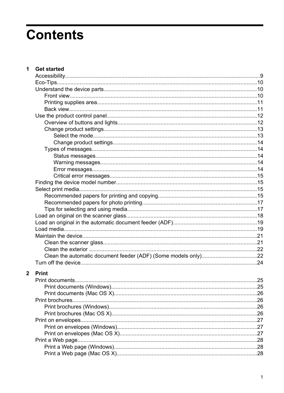 HP OFFICEJET 4500 User Manual | Page 5 / 228