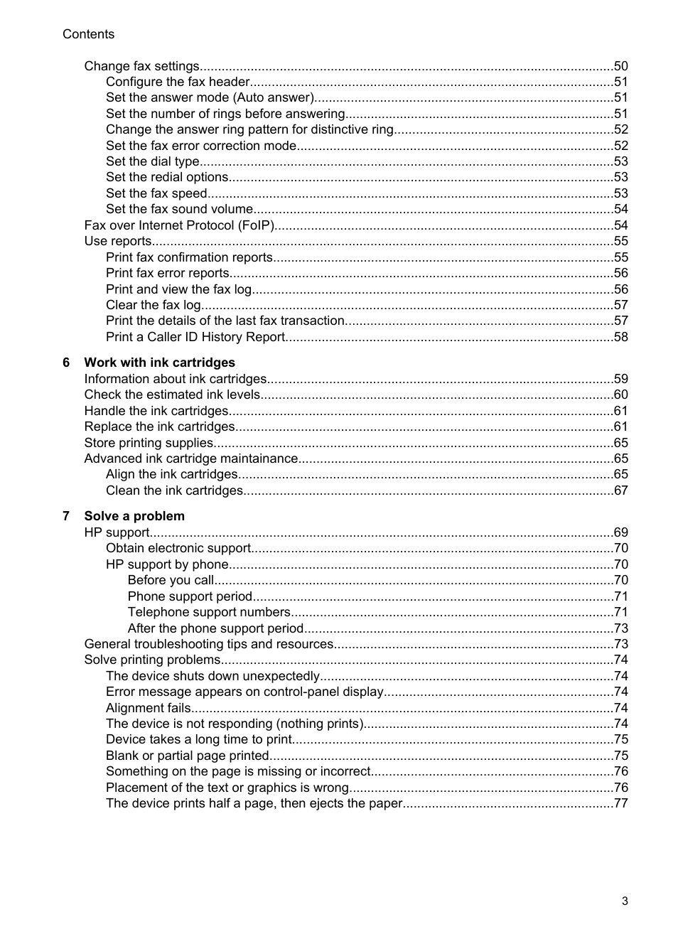 HP OFFICEJET 4500 User Manual | Page 7 / 228