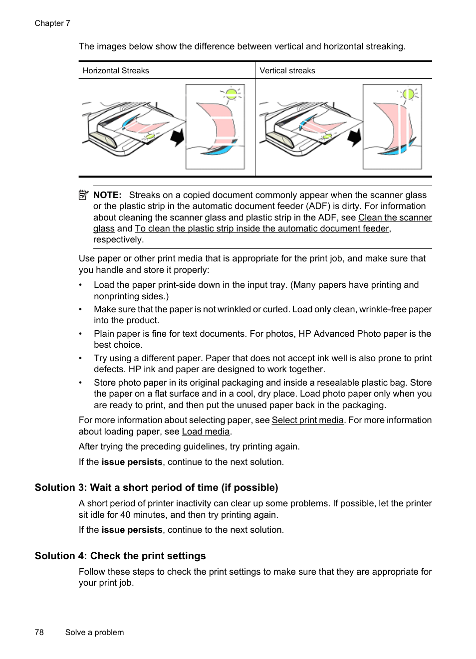 Solution 4: check the print settings | HP OFFICEJET 4500 User Manual | Page 82 / 228