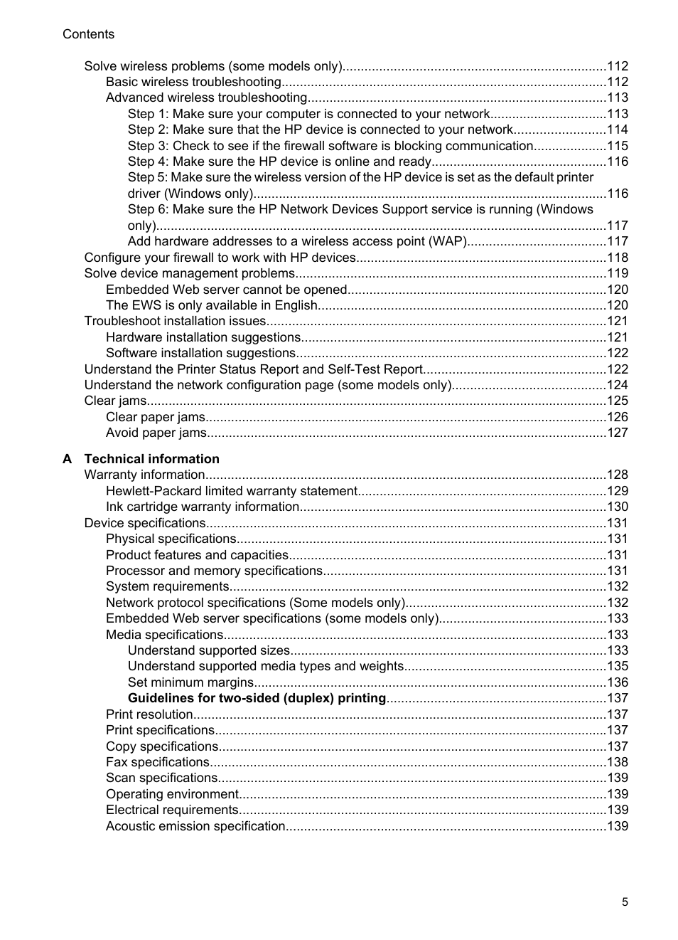 HP OFFICEJET 4500 User Manual | Page 9 / 228