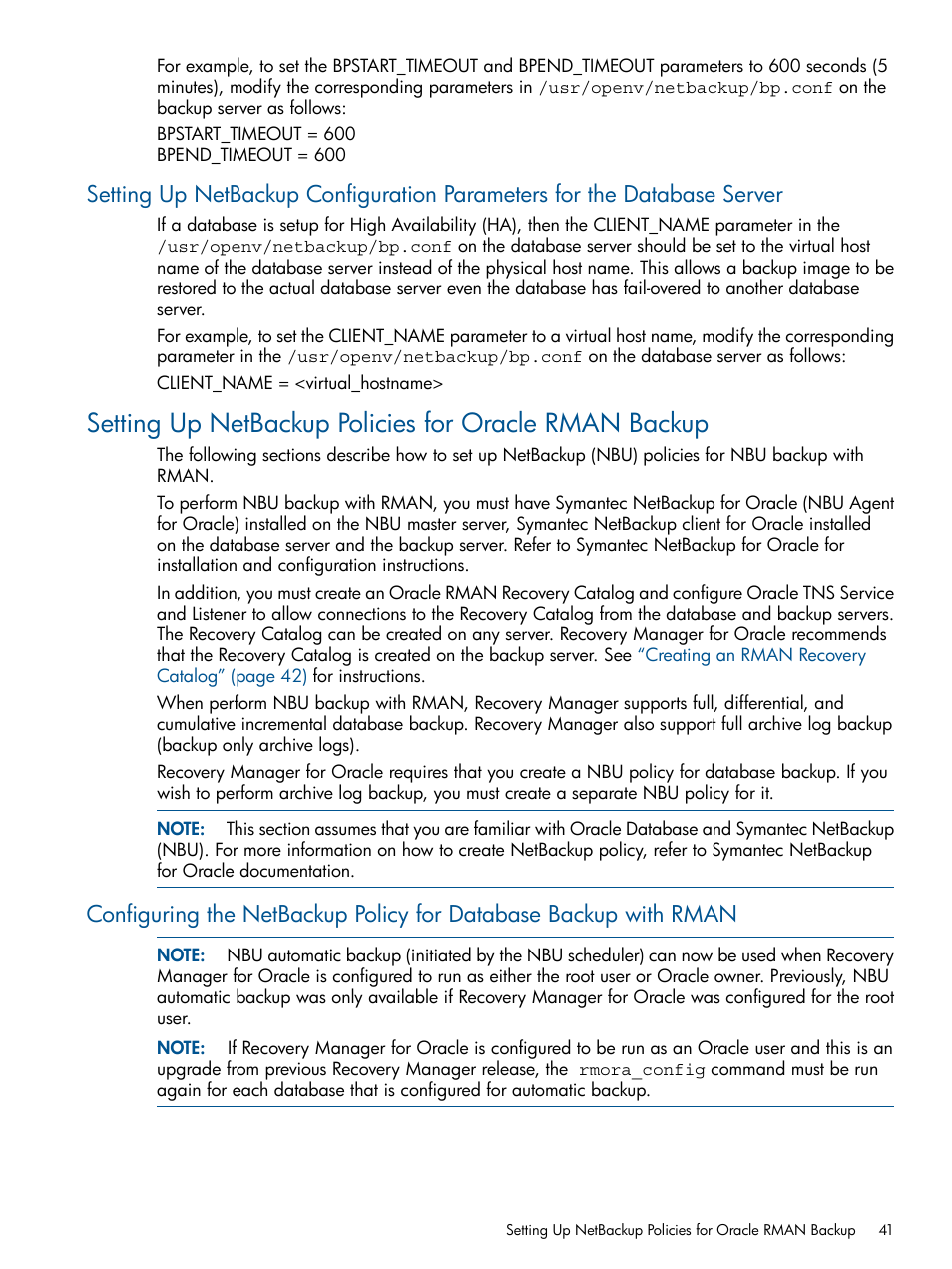 HP 3PAR Application Software Suite for Oracle User Manual | Page 41 / 194