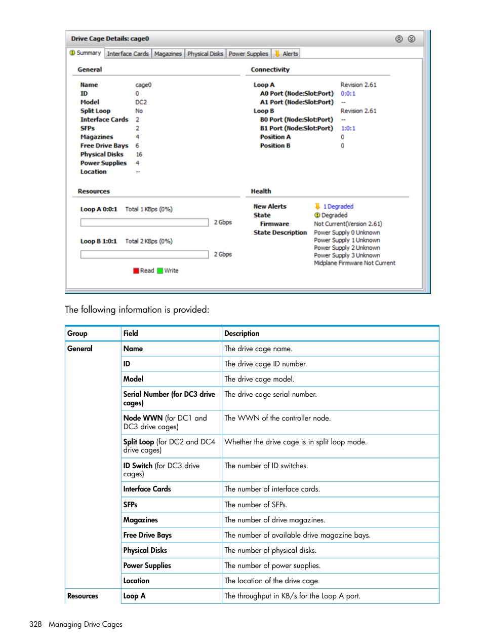 HP 3PAR Operating System Software User Manual | Page 328 / 525