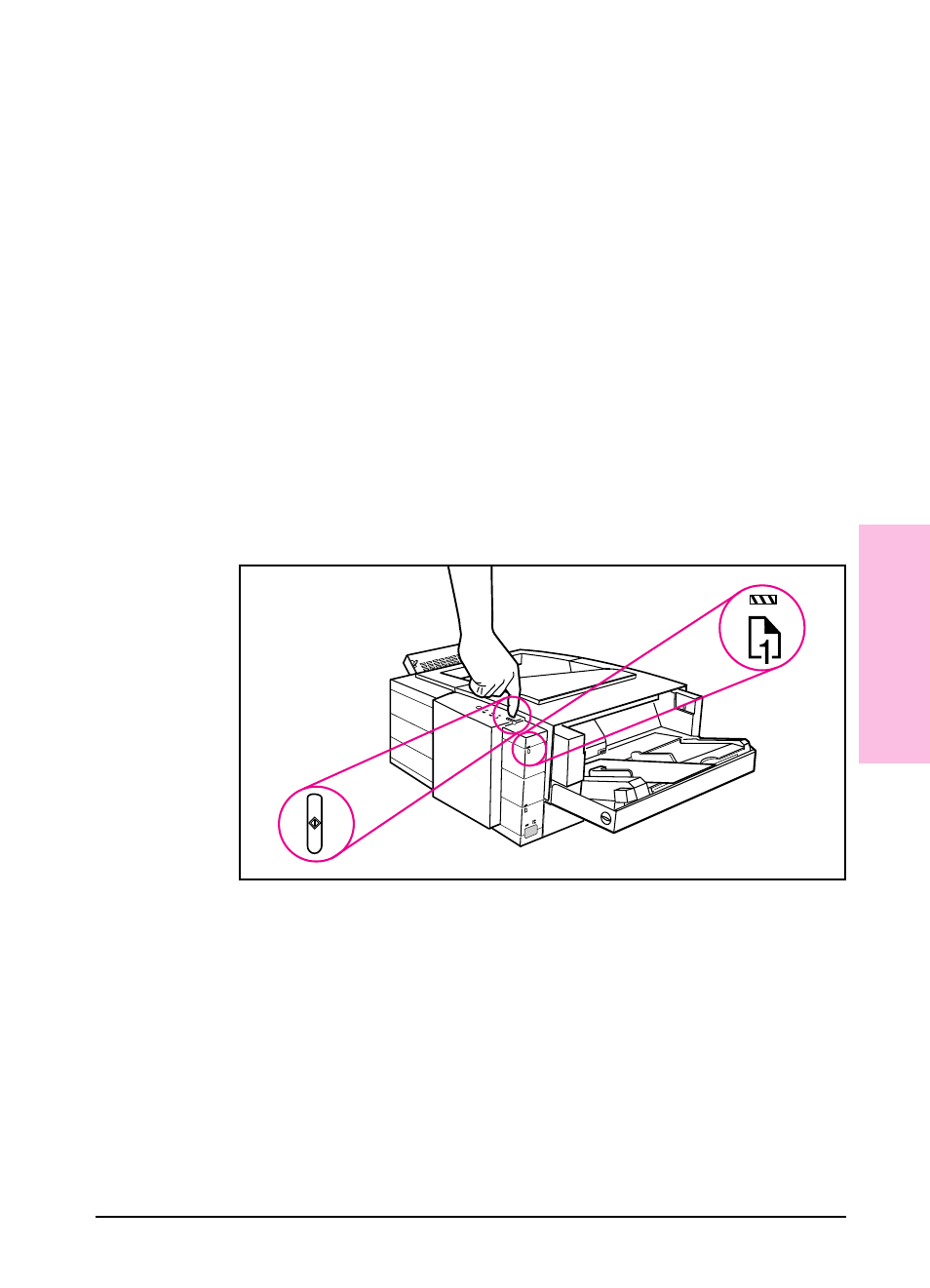 Manual feed printing (pausing between pages) | HP LaserJet 6pmp Printer series User Manual | Page 60 / 142
