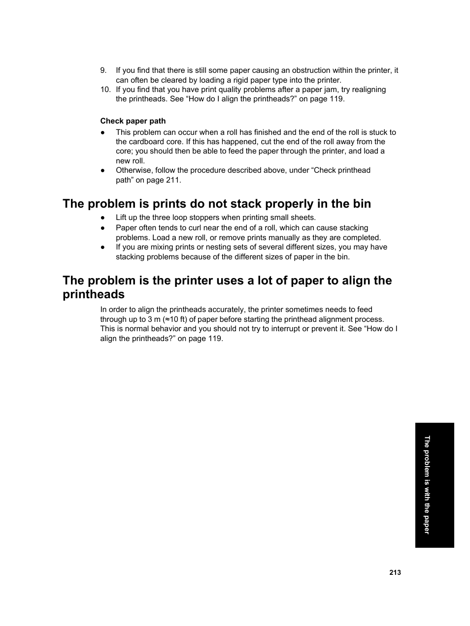 HP Designjet 4000 Printer series User Manual | Page 215 / 268