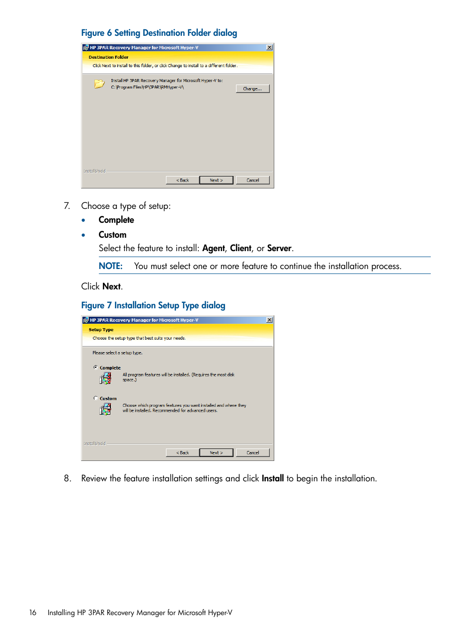 HP 3PAR Recovery Manager Software User Manual | Page 16 / 91