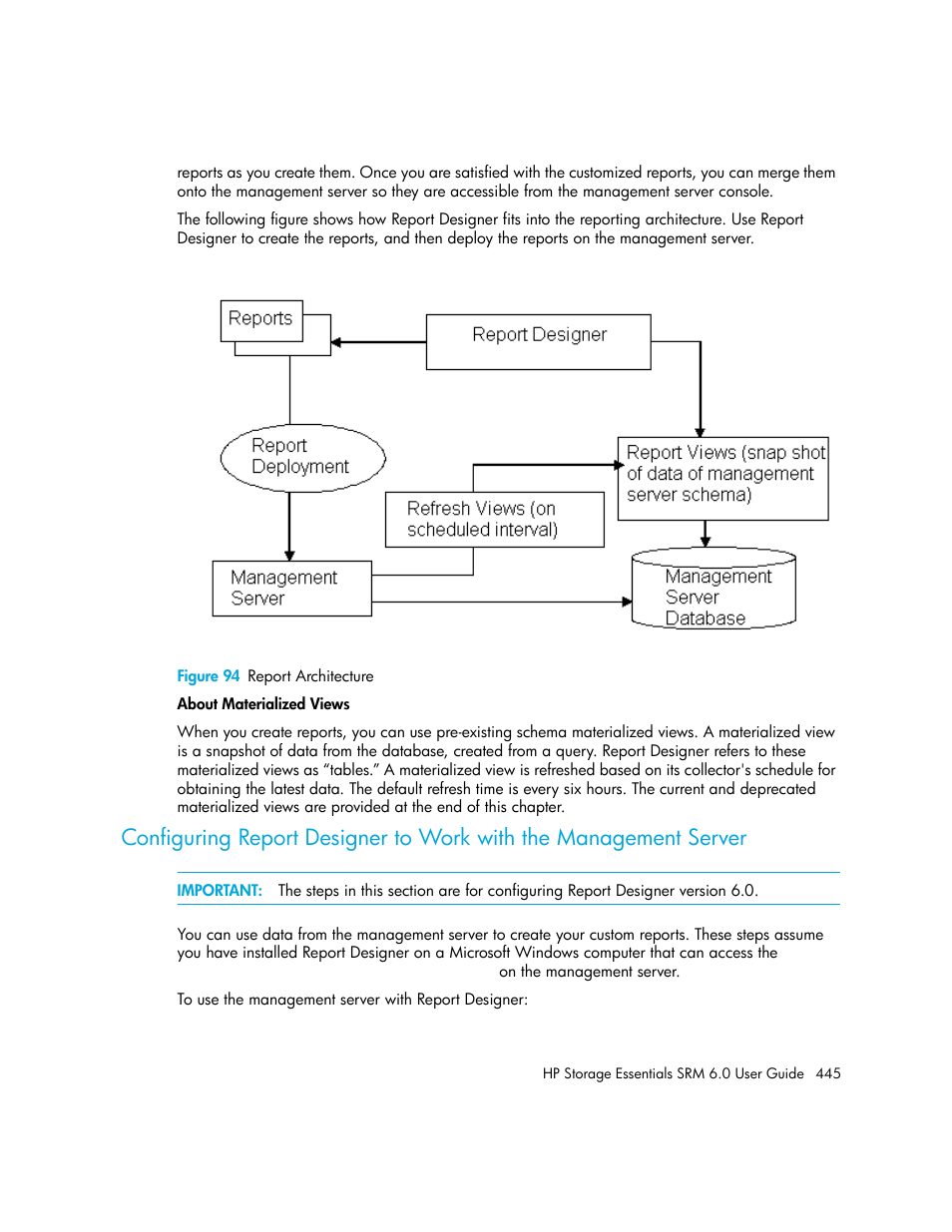 94 report architecture | HP Storage Essentials Enterprise Edition Software User Manual | Page 483 / 798