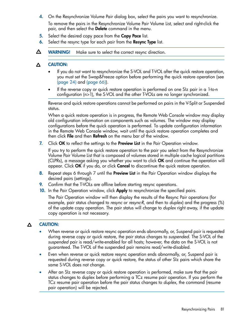 HP StorageWorks XP Remote Web Console Software User Manual | Page 81 / 114