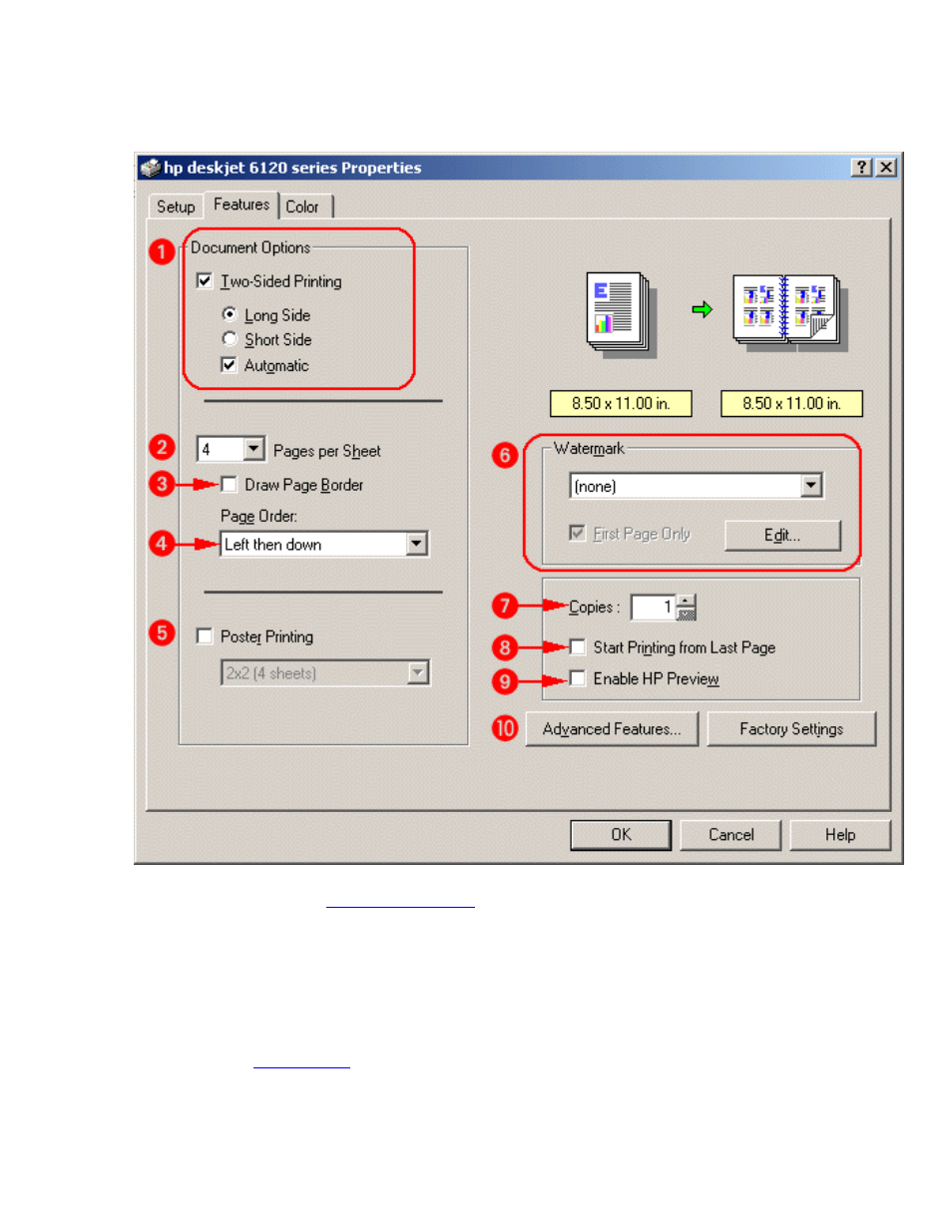 HP Deskjet 6127 Color Inkjet Printer User Manual | Page 36 / 137