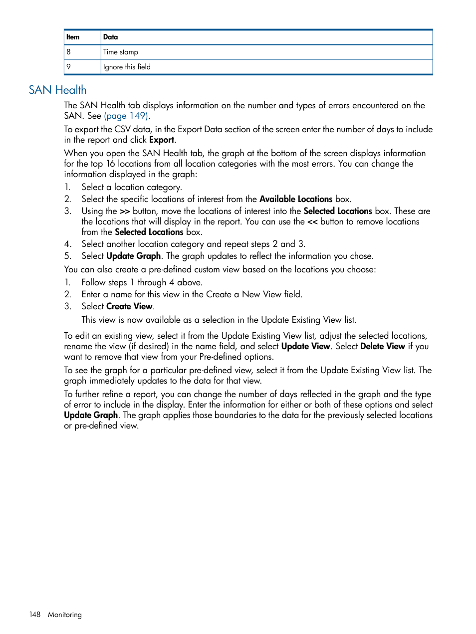 San health | HP 9000 Virtual Library System User Manual | Page 148 / 258