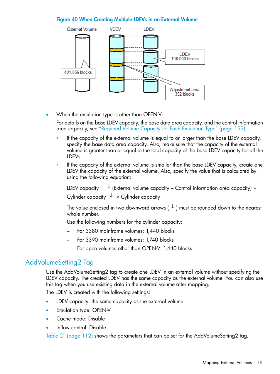 Addvolumesetting2 tag | HP XP External Storage Software User Manual | Page 111 / 170