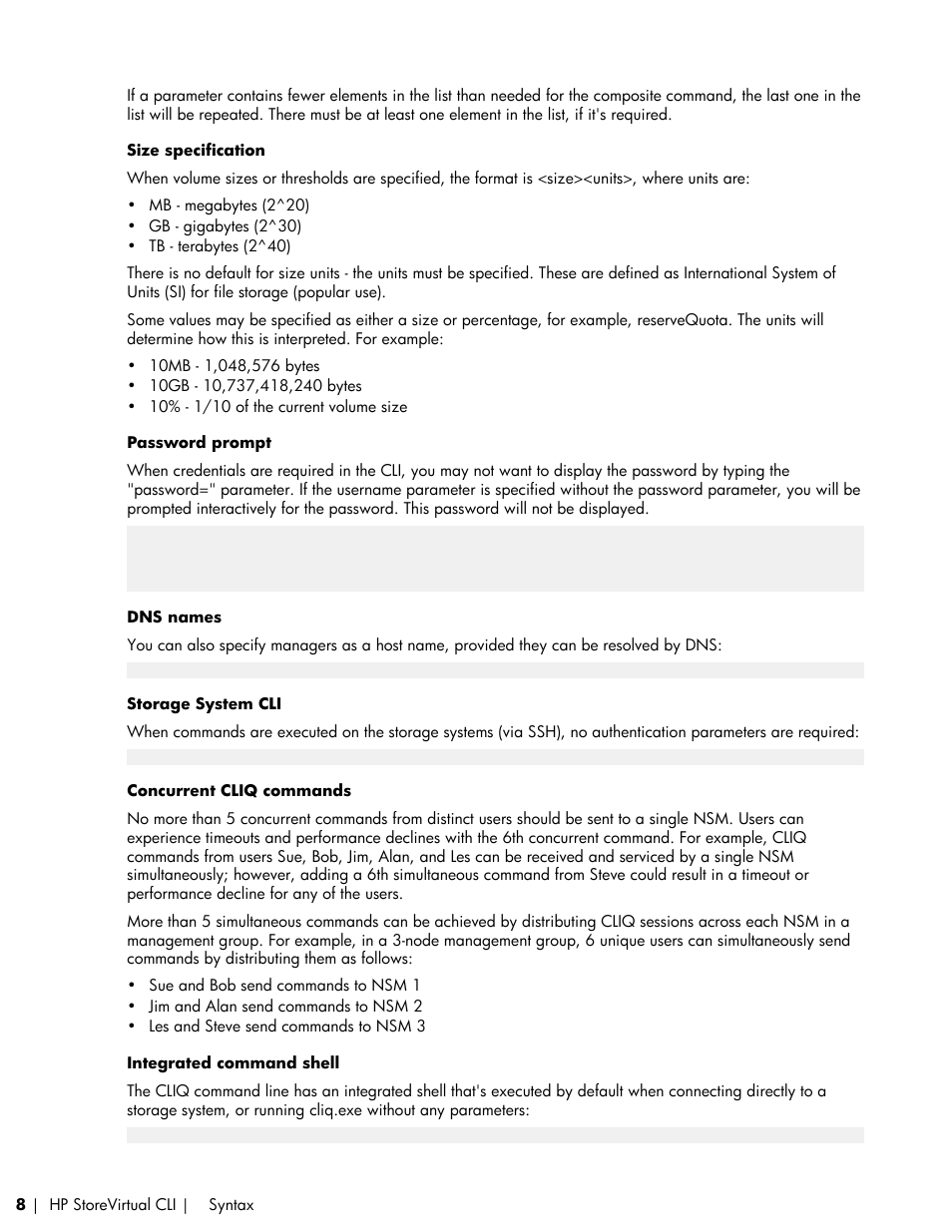 HP LeftHand P4000 SAN Solutions User Manual | Page 8 / 102