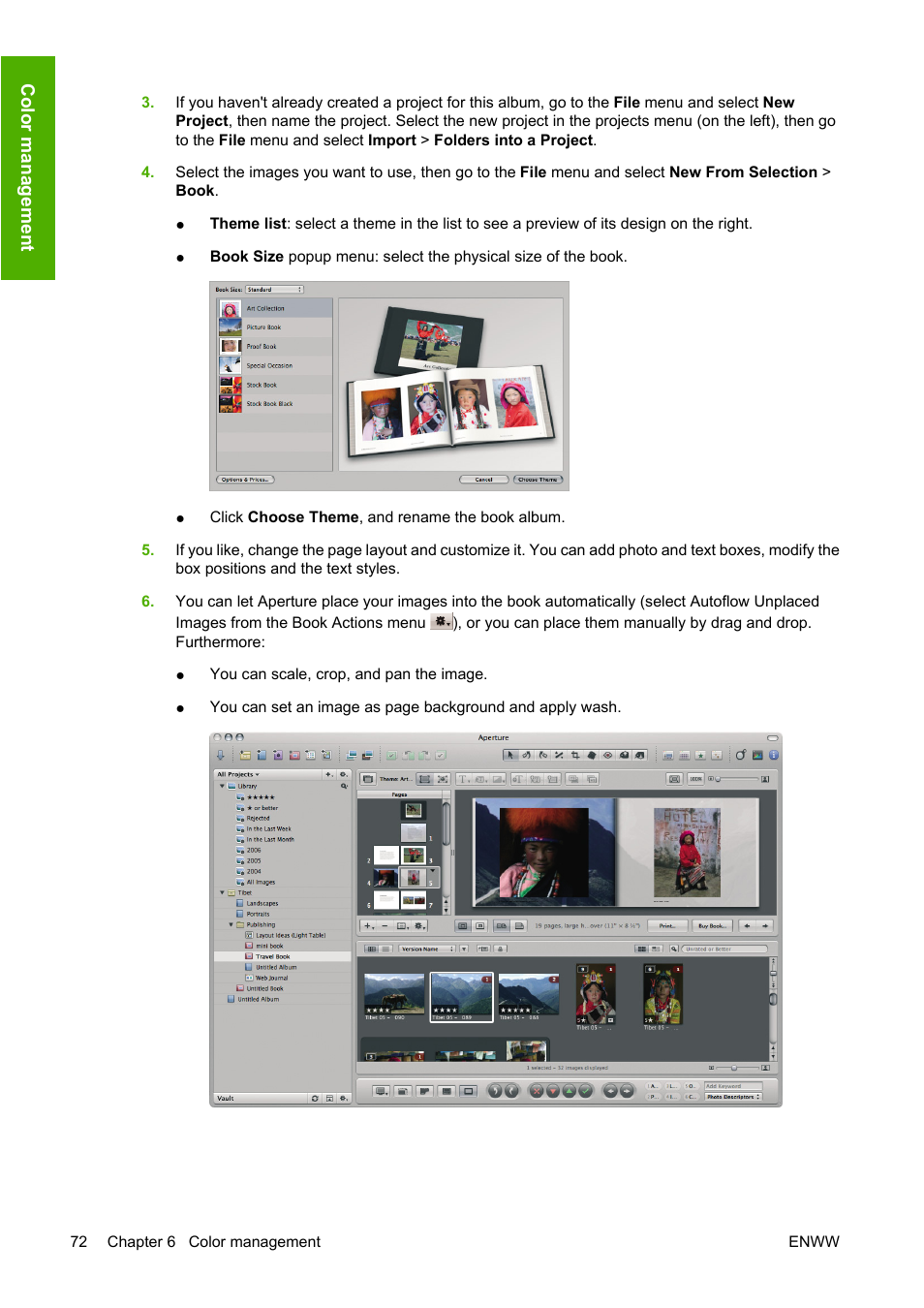 HP Designjet Z2100 Photo Printer series User Manual | Page 82 / 182