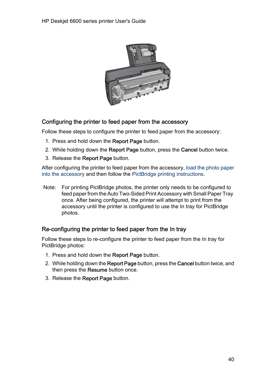 HP Deskjet 6620 Color Inkjet Printer User Manual | Page 40 / 157