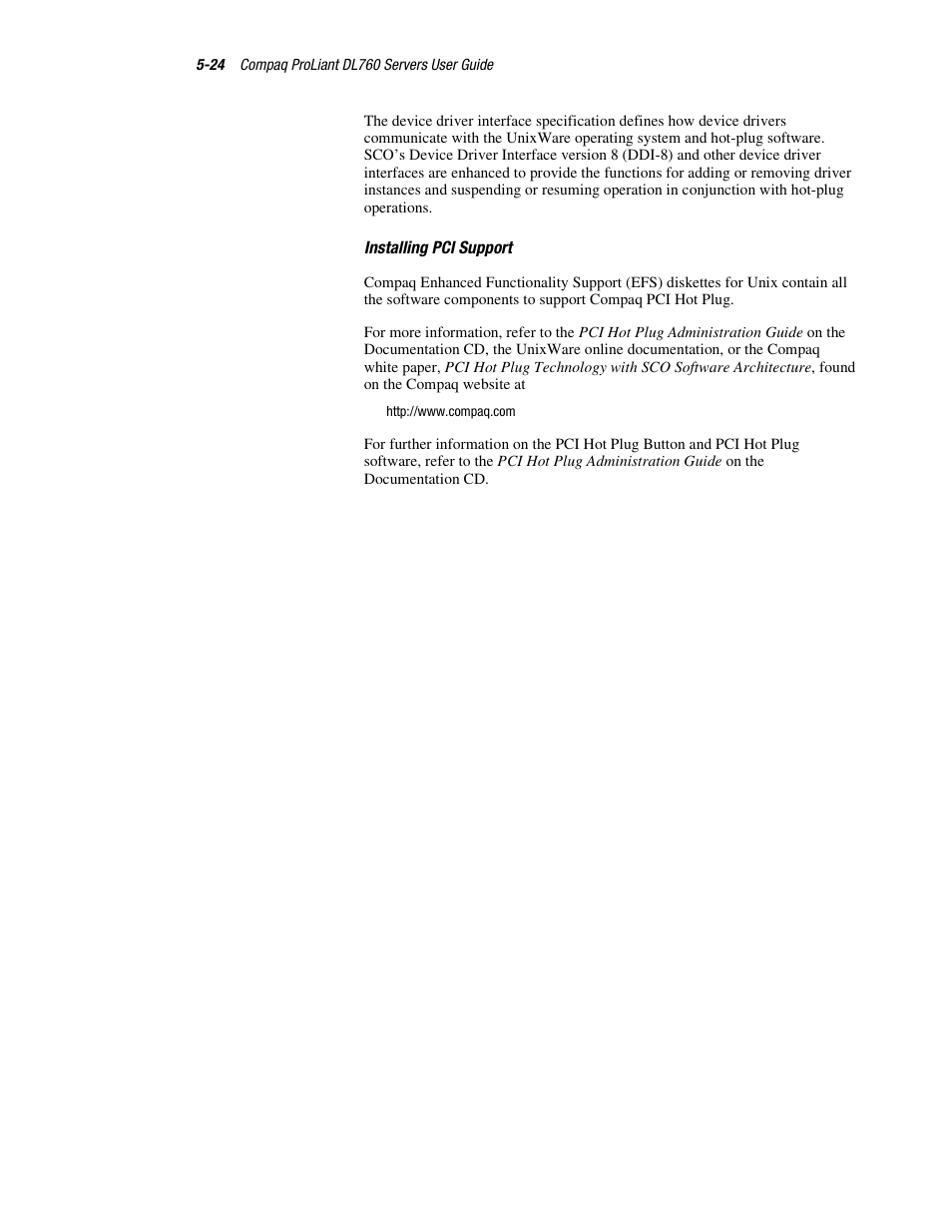 HP ProLiant DL760 Server User Manual | Page 127 / 229