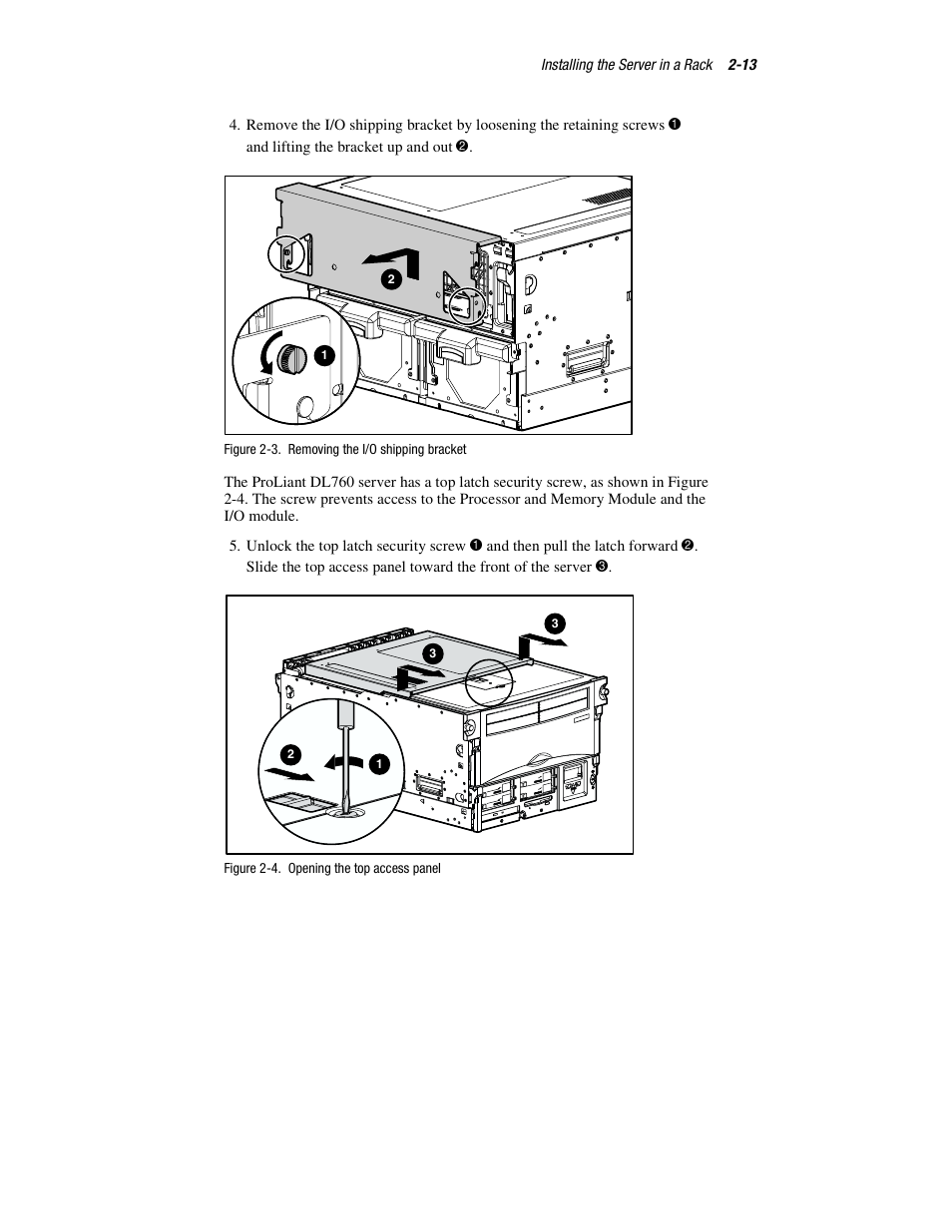HP ProLiant DL760 Server User Manual | Page 47 / 229