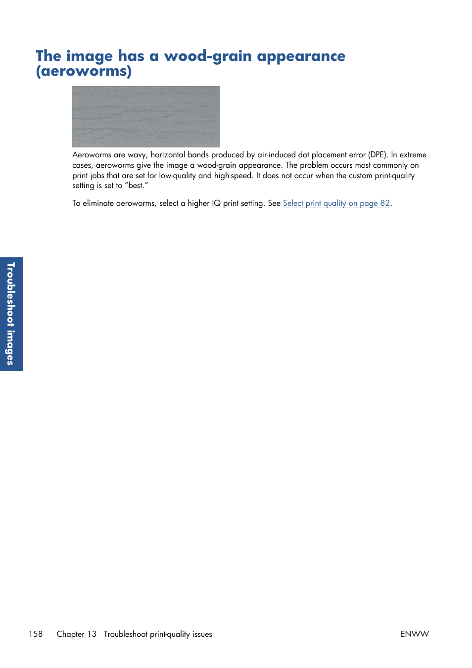 The image has a wood-grain appearance (aeroworms) | HP Designjet Z6200 Photo Printer User Manual | Page 166 / 220