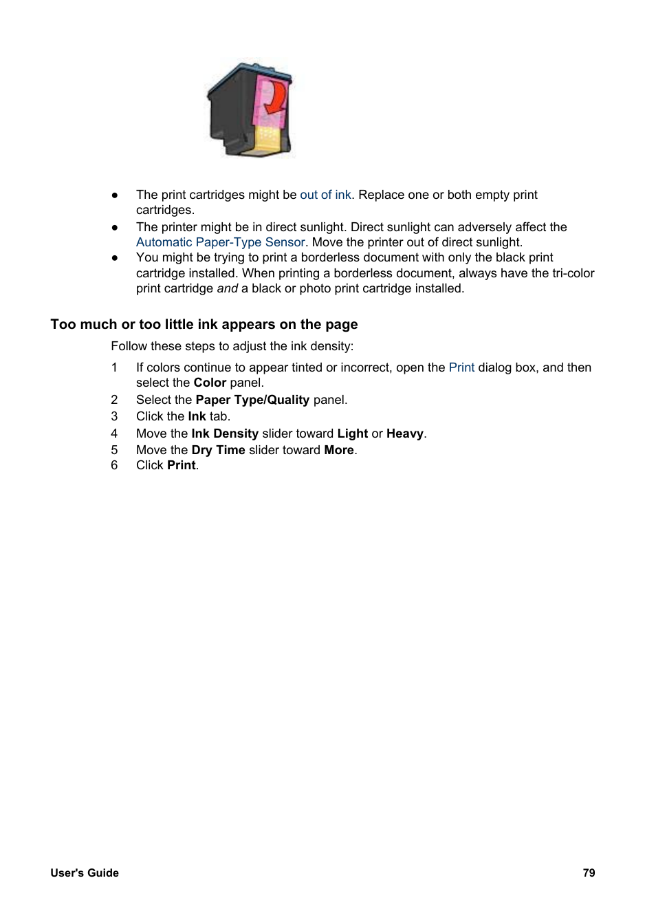 HP Deskjet 5740 Color Inkjet Printer User Manual | Page 81 / 102