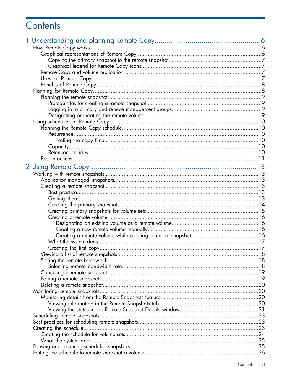 HP LeftHand P4000 Virtual SAN Appliance Software User Manual | Page 3 / 59