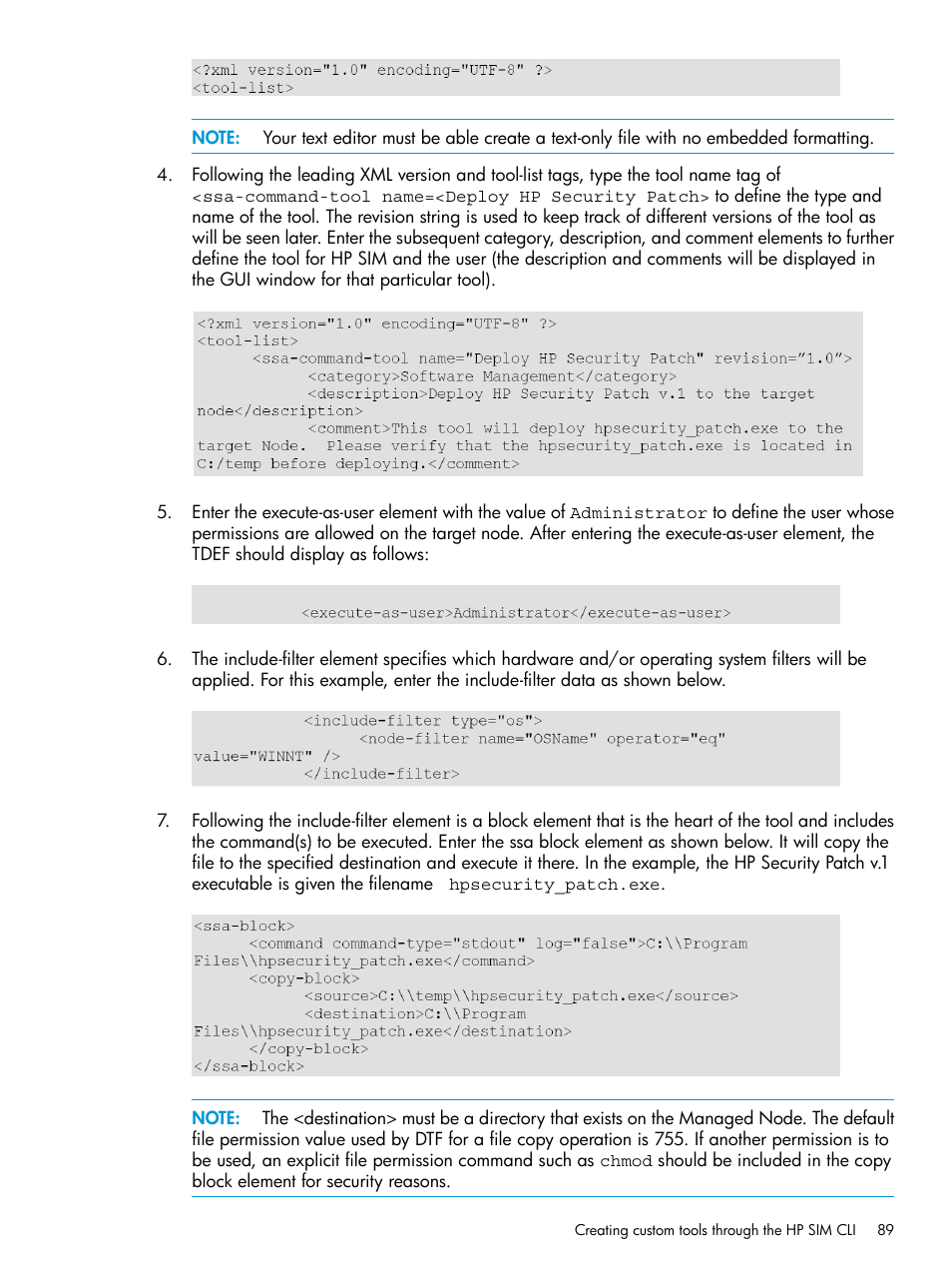 HP Systems Insight Manager User Manual | Page 89 / 256