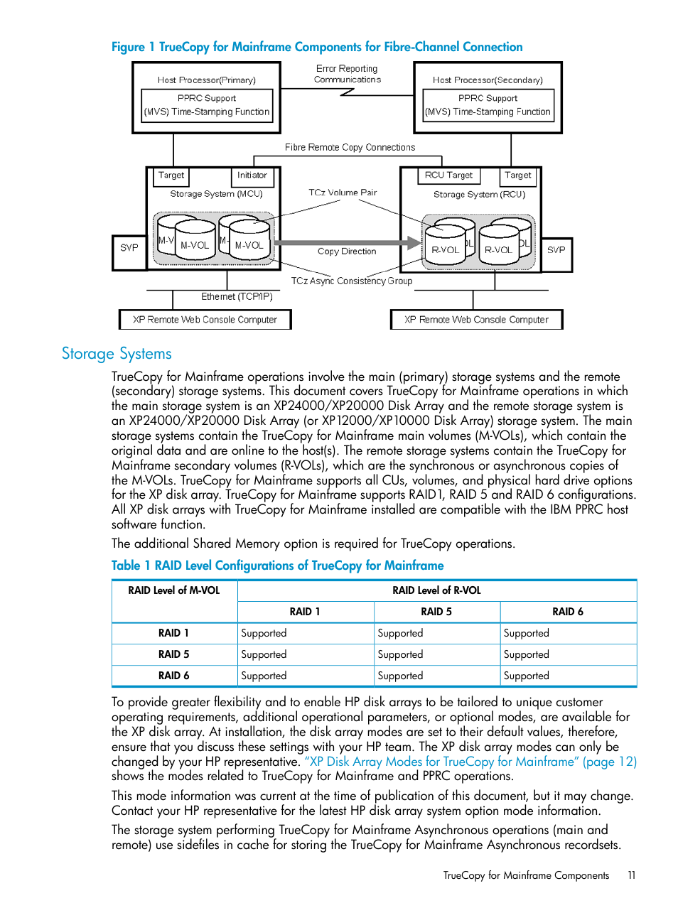 Storage systems | HP StorageWorks XP Remote Web Console Software User Manual | Page 11 / 263